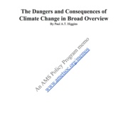 The Dangers and Consequences of Climate Change