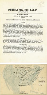 First page and chart of the first MWR issue