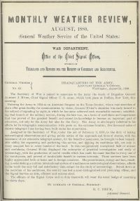 Death notice for General Albert J. Myer