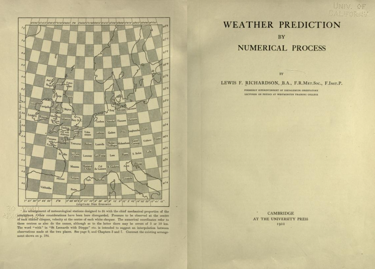Weather Prediction by Numerical Process Title Page