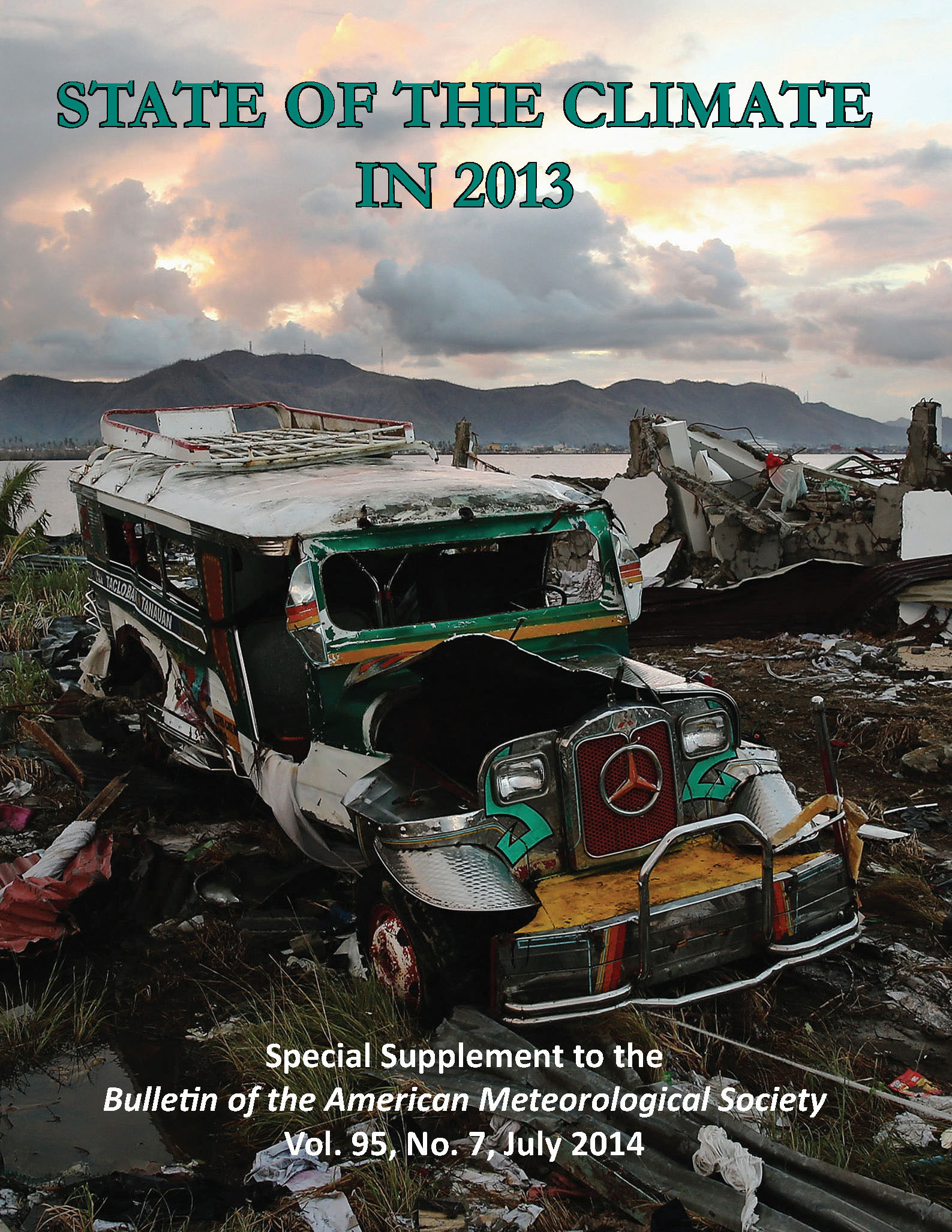 State of the Climate in 2013 Cover