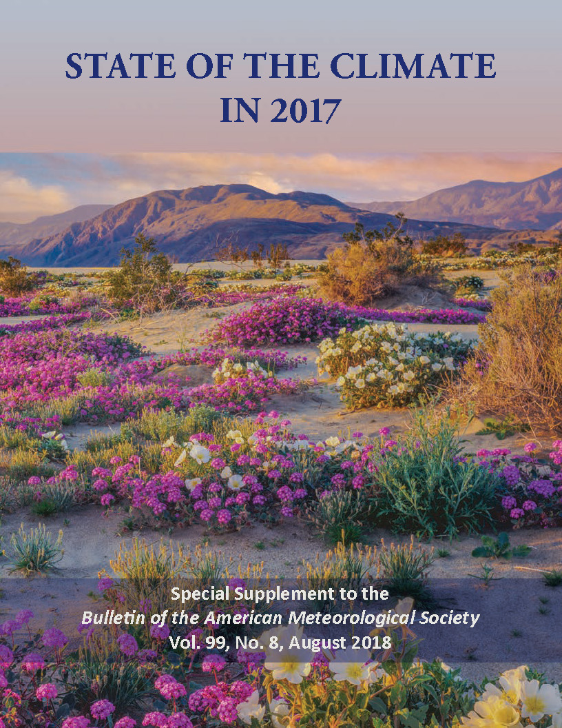 State of the Climate in 2017 Cover