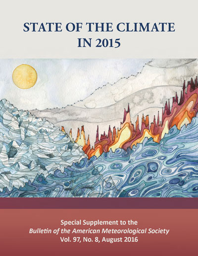 State of the Climate in 2015 Cover