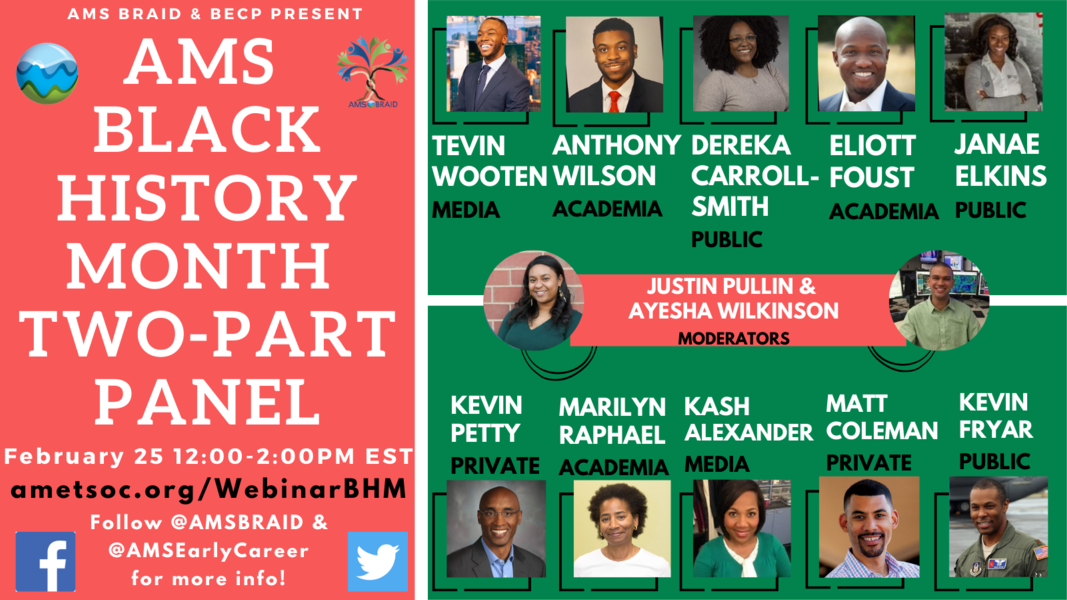 AMS Black History Month 2-Part Panel