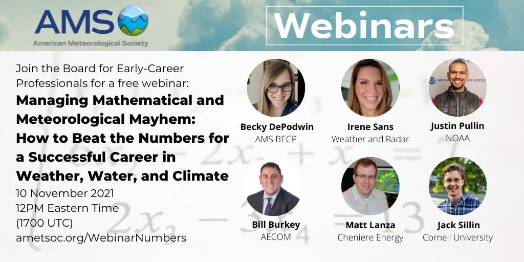 Managing Mathematical and Meteorological Mayhem: How to Beat the Numbers for a Successful Career in Weather, Water, and Climate