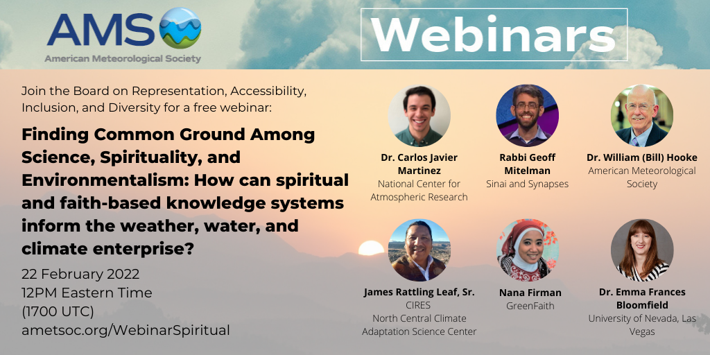 How Can Spiritual and Faith-Based Knowledge Systems Inform the Weather, Water, and Climate Enterprise?