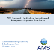 AMS Community Synthesis on Innovation and Entrepreneurship in the Geosciences