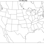 Blank U.S. Map