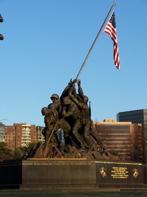 {Iwo Jima Marine War Memorial}