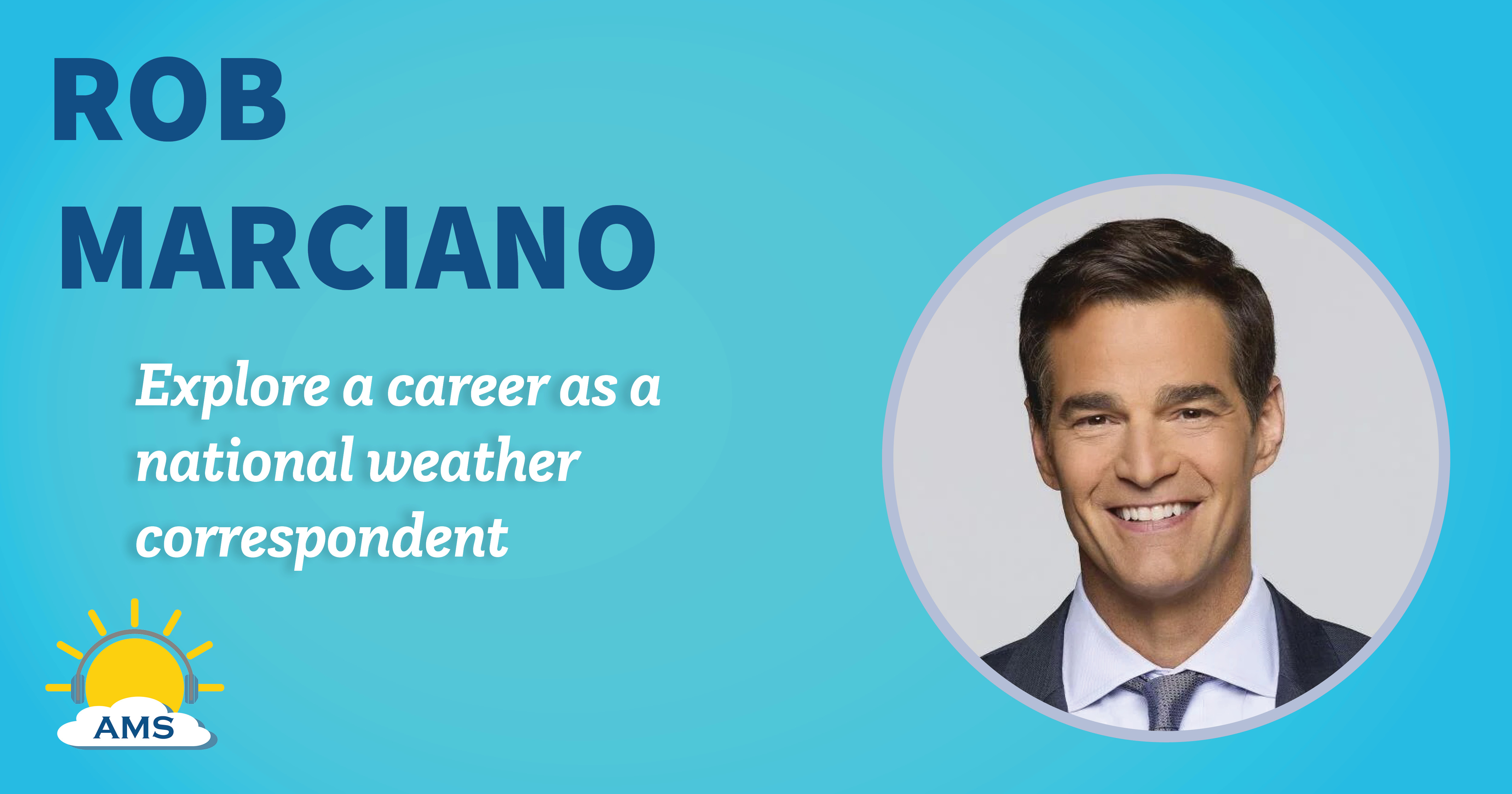 Rob Marciano podcast graphic;