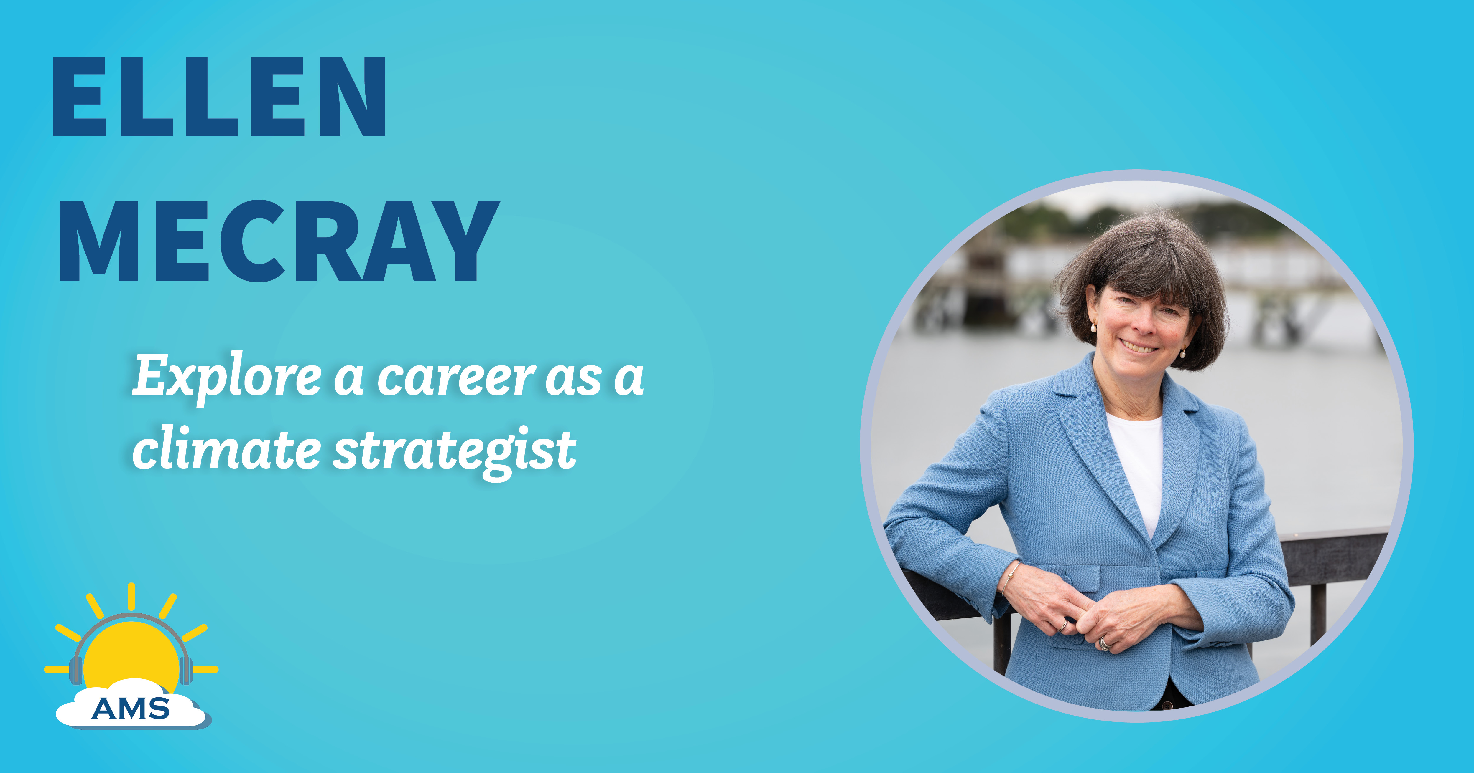 Ellen Mecray podcast graphic;